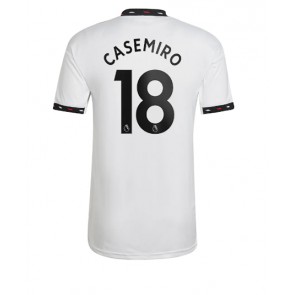 Manchester United Casemiro #18 Bortatröja 2022-23 Kortärmad